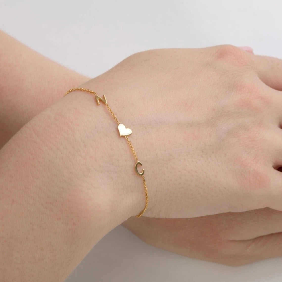 Initial Letter Bracelet – Custom Name Bracelet for Women, Men & Kids – Personalized Gold or Silver Bracelet – Birthday, Christmas, Mother’s Day Gift
