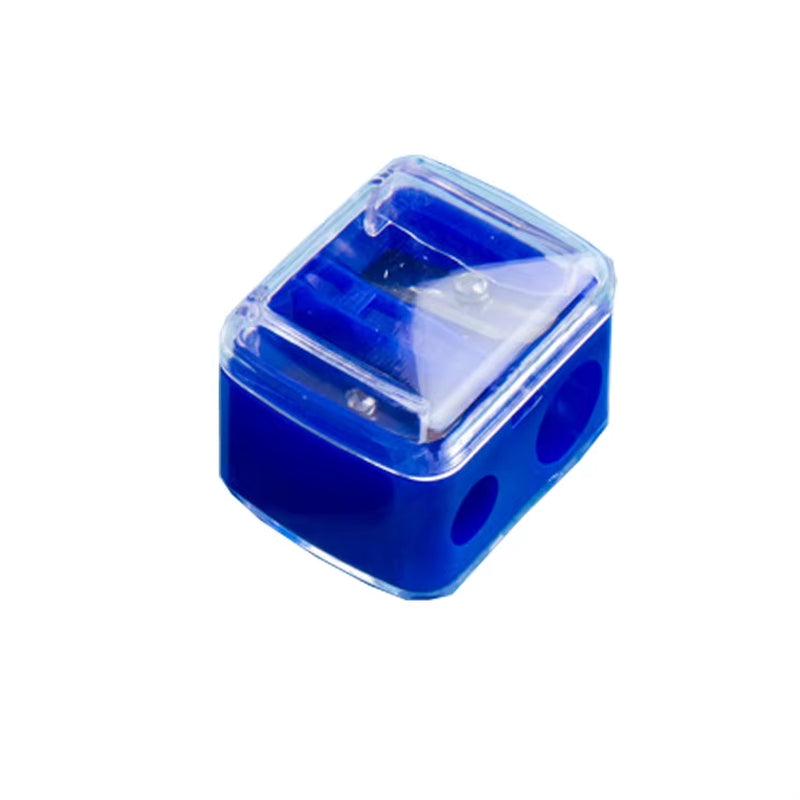 Eyeliner Pencil Eyebrow Pencil Makeup Pencil Sharpener Size Double Hole Design Pencil Curling Tool